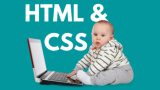 Capa do eBook Primeiros Passos com HTML e CSS escrito por Giulia Amaral professora da Estudante.dev